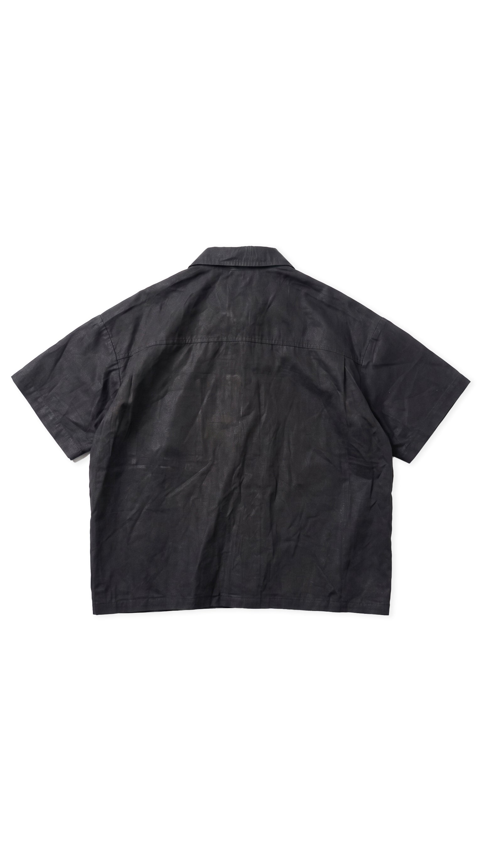 WAXED BLACK SHIRT — PRE-ORDER-2