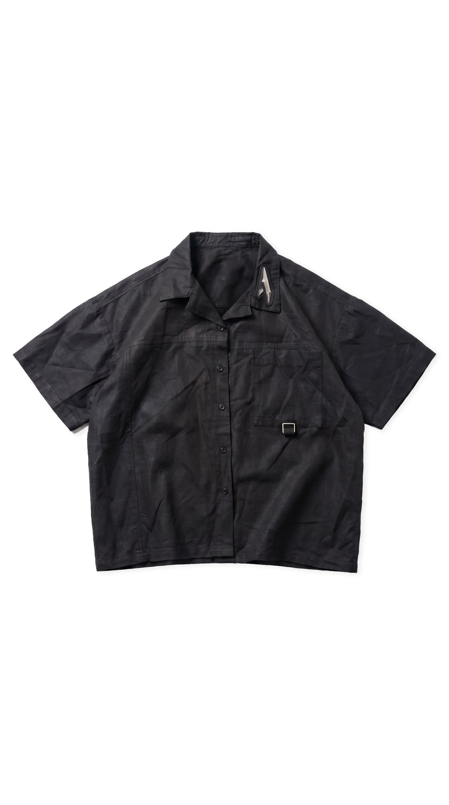 WAXED BLACK SHIRT — PRE-ORDER-1