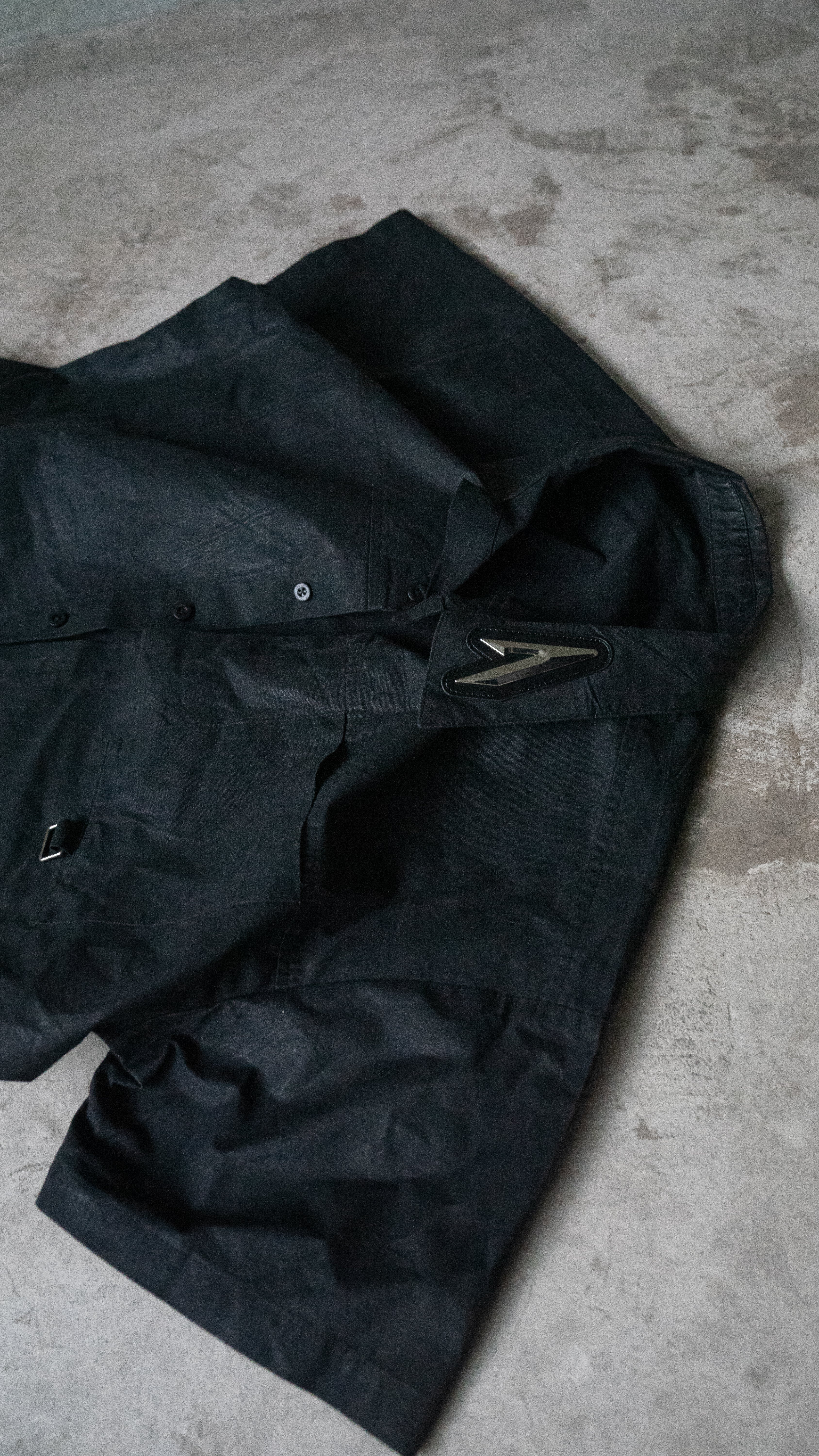 WAXED BLACK SHIRT — PRE-ORDER-3