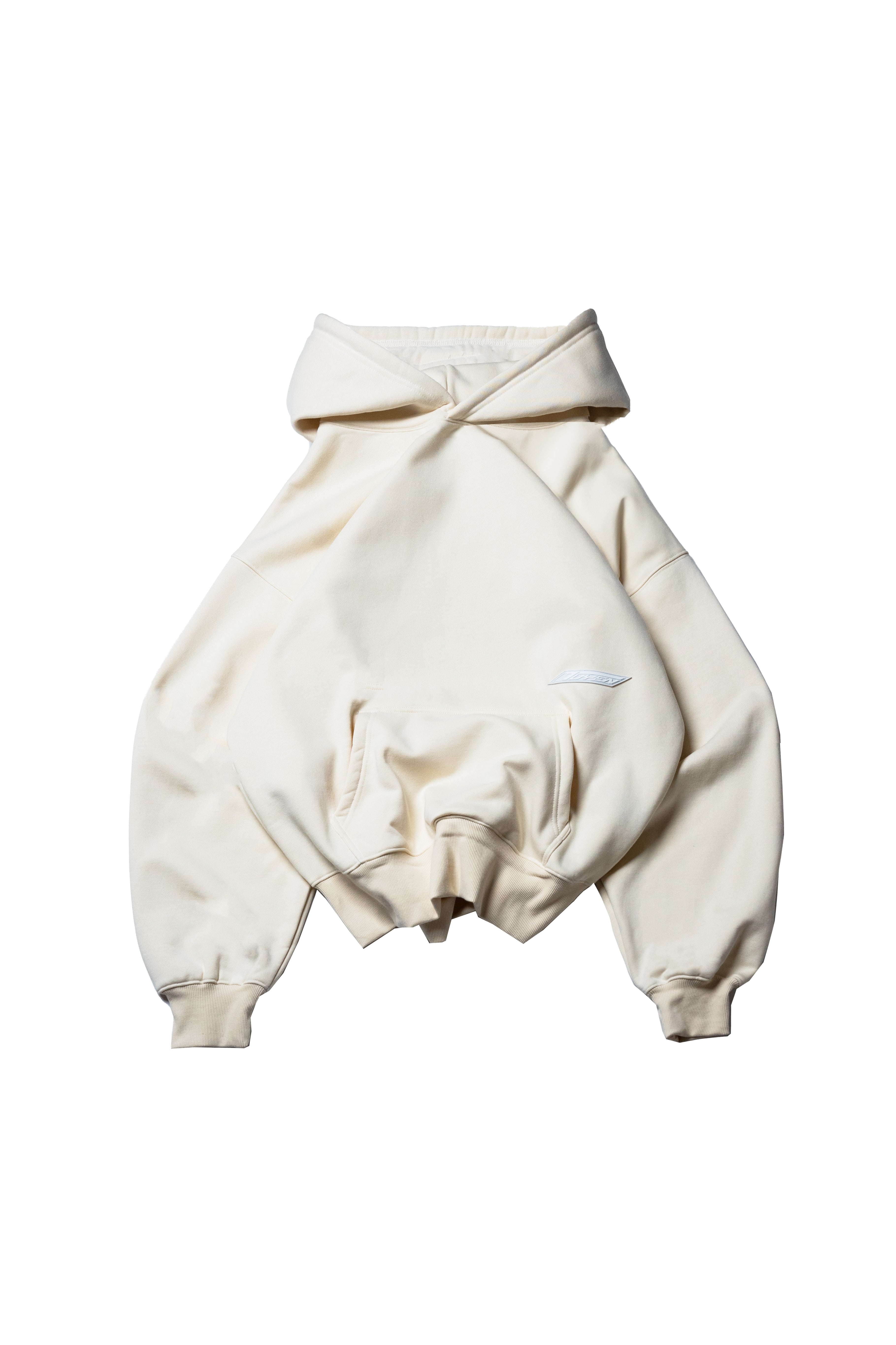 BEIGE RACER HOODIE