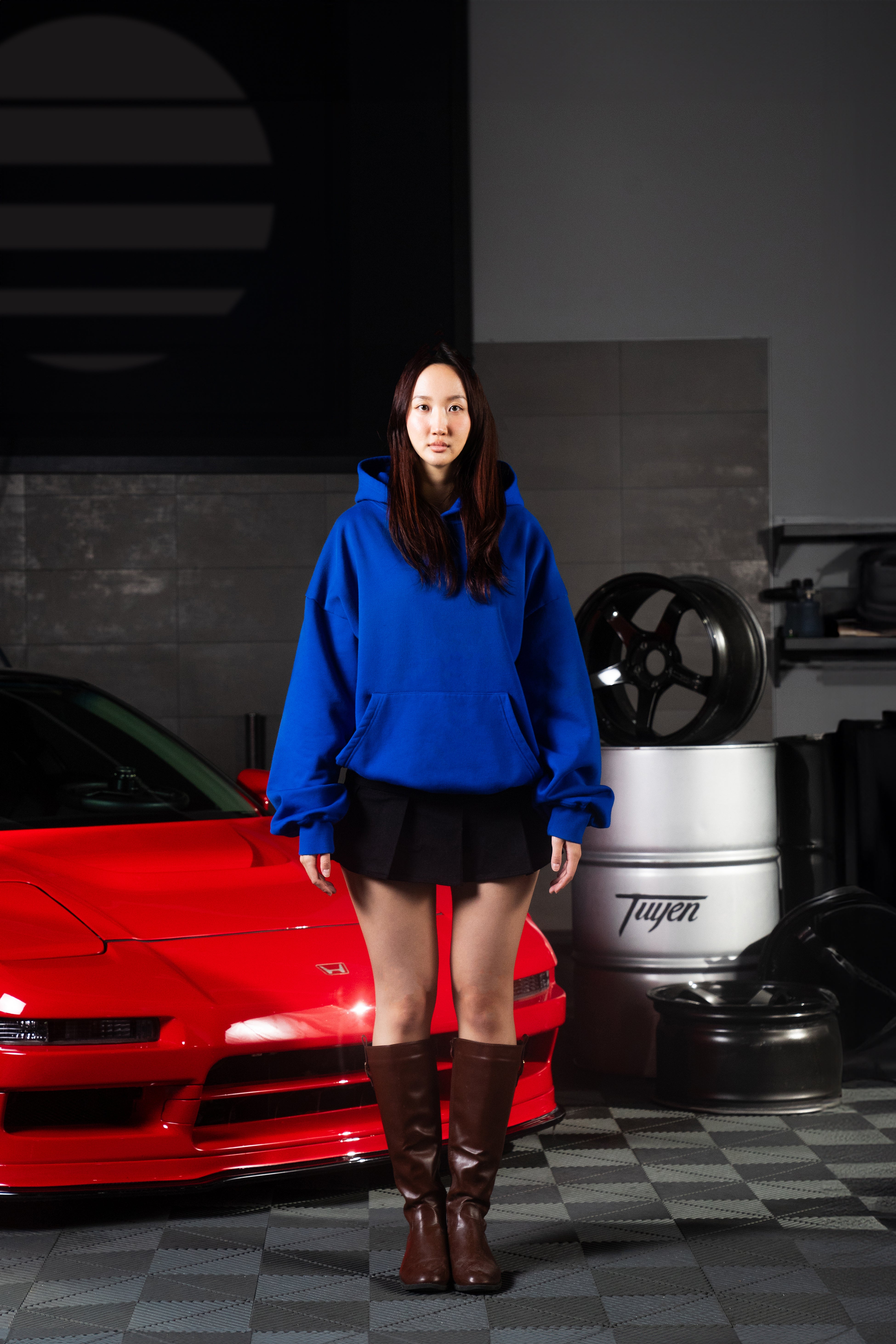 COBALT RACER HOODIE