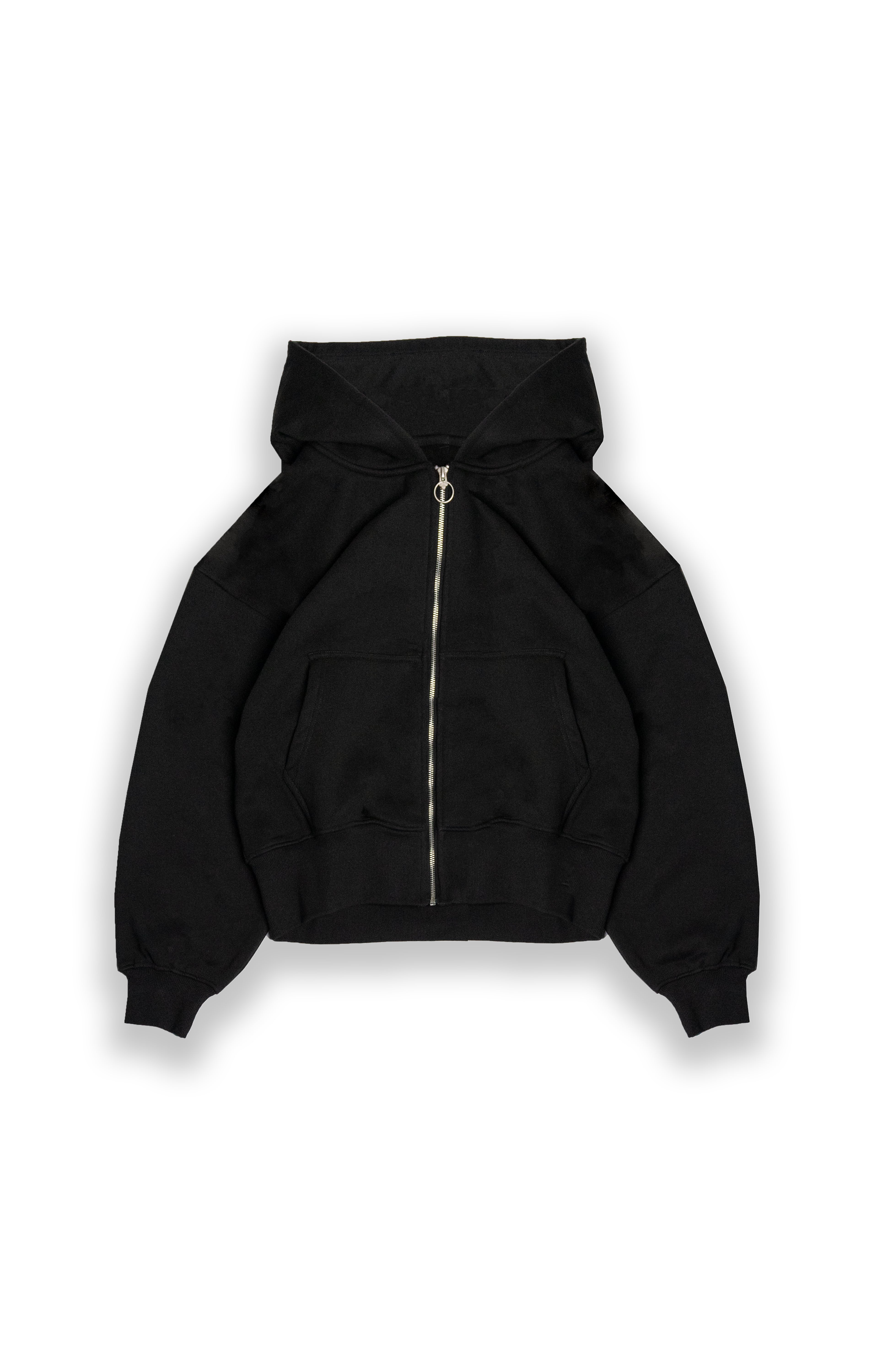 DARK GREY ATHLETIC ZIP UP