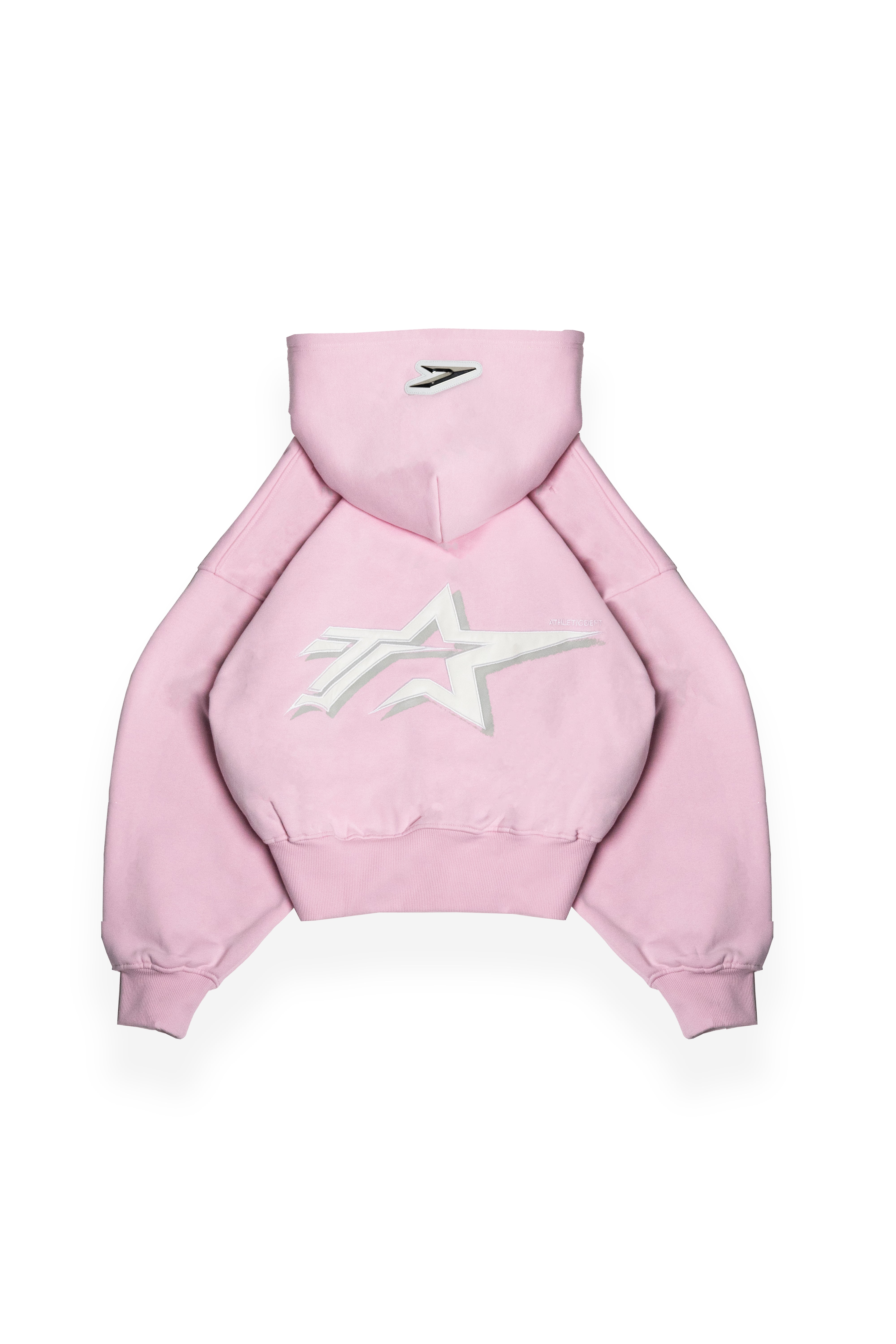 BABY PINK ATHLETIC ZIP UP