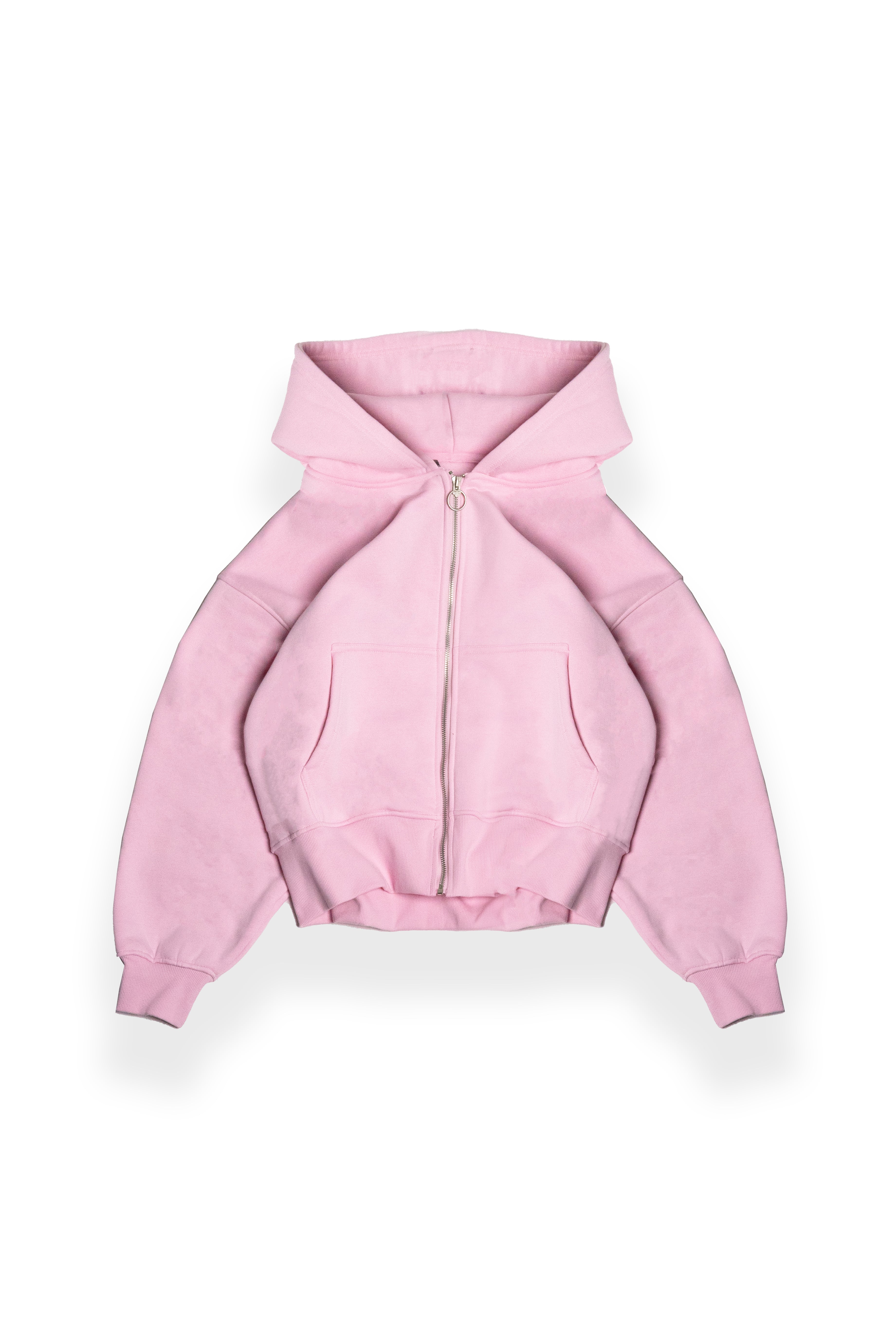 BABY PINK ATHLETIC ZIP UP