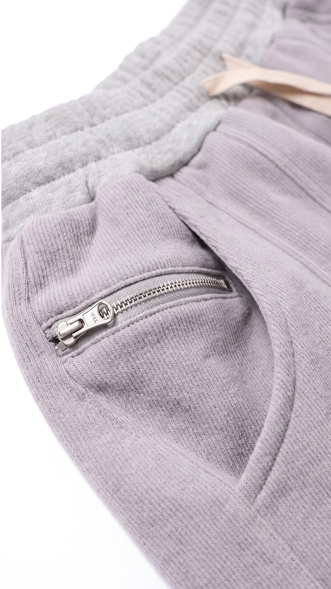 STONE GREY WIDE LEGGED SWEATS — PRE-ORDER-3