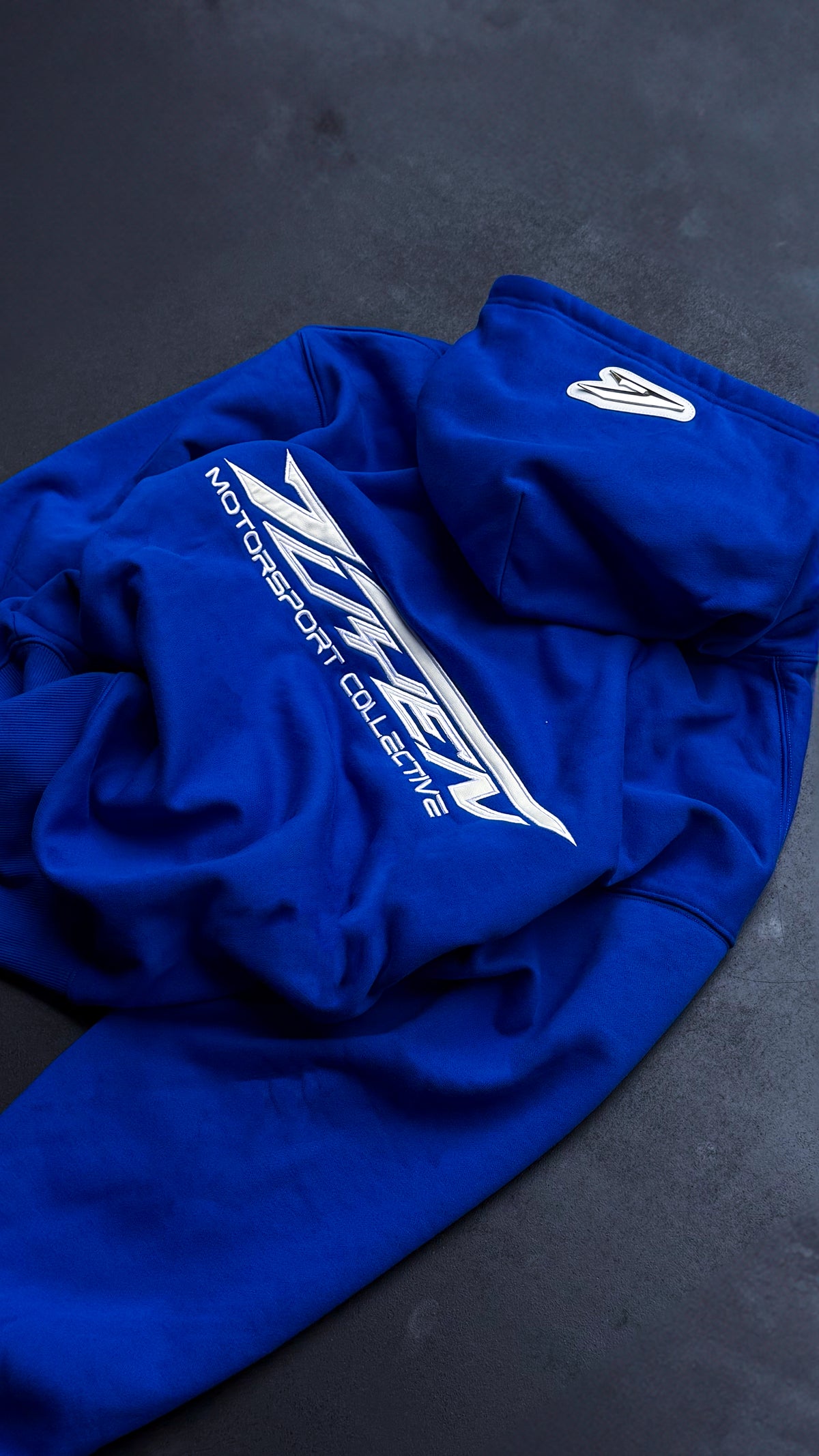 COBALT BLUE RACER HOODIE V2 [PRE-ORDER]-2