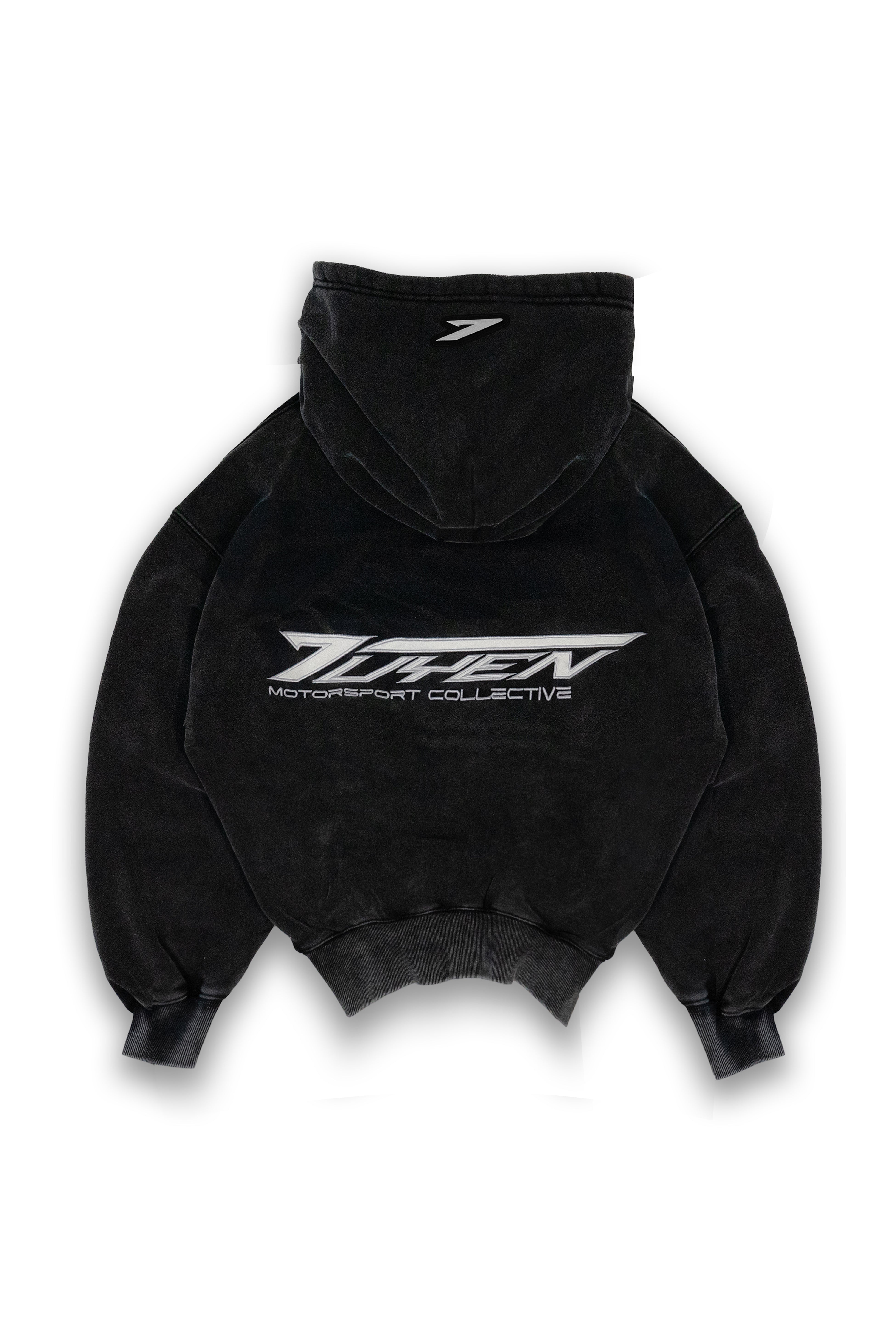 VINTAGE BLACK RACER HOODIE