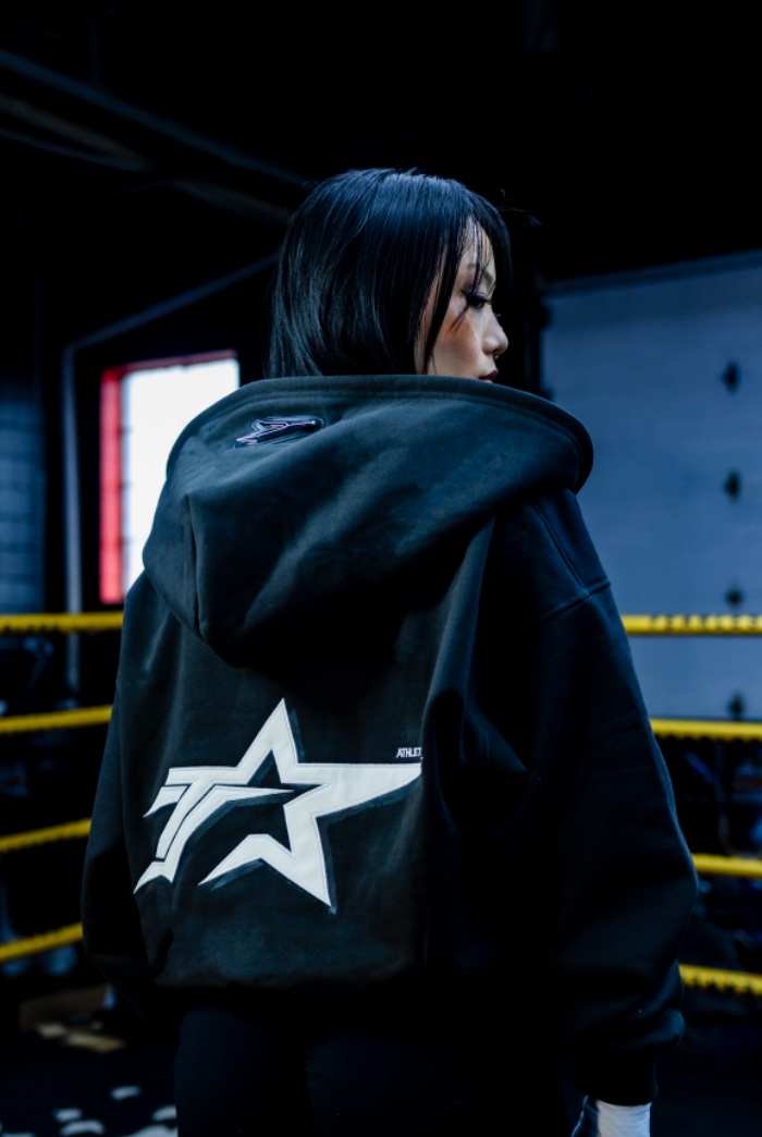 DARK GREY ATHLETIC ZIP UP