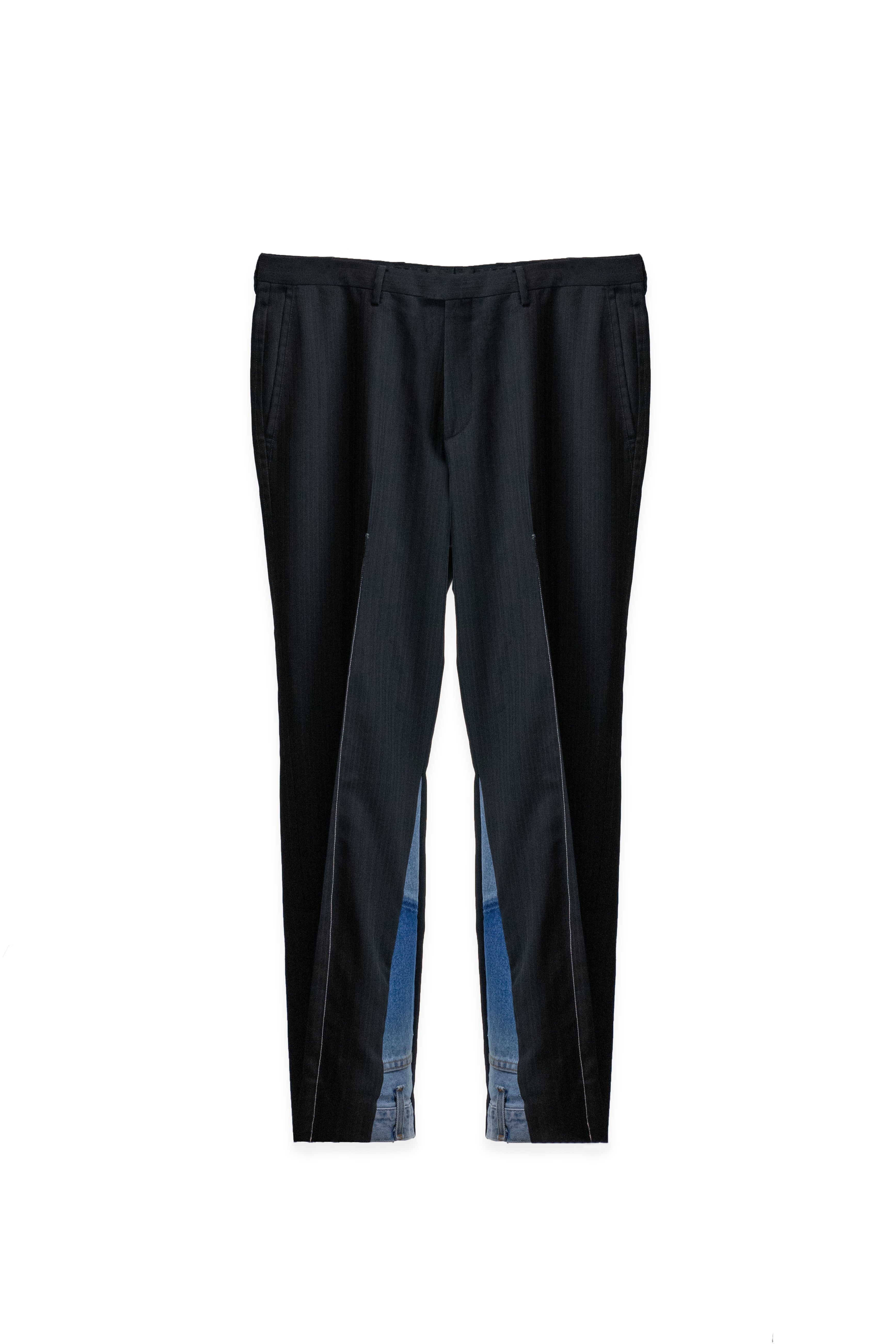 JACQUARD DENIM TROUSER