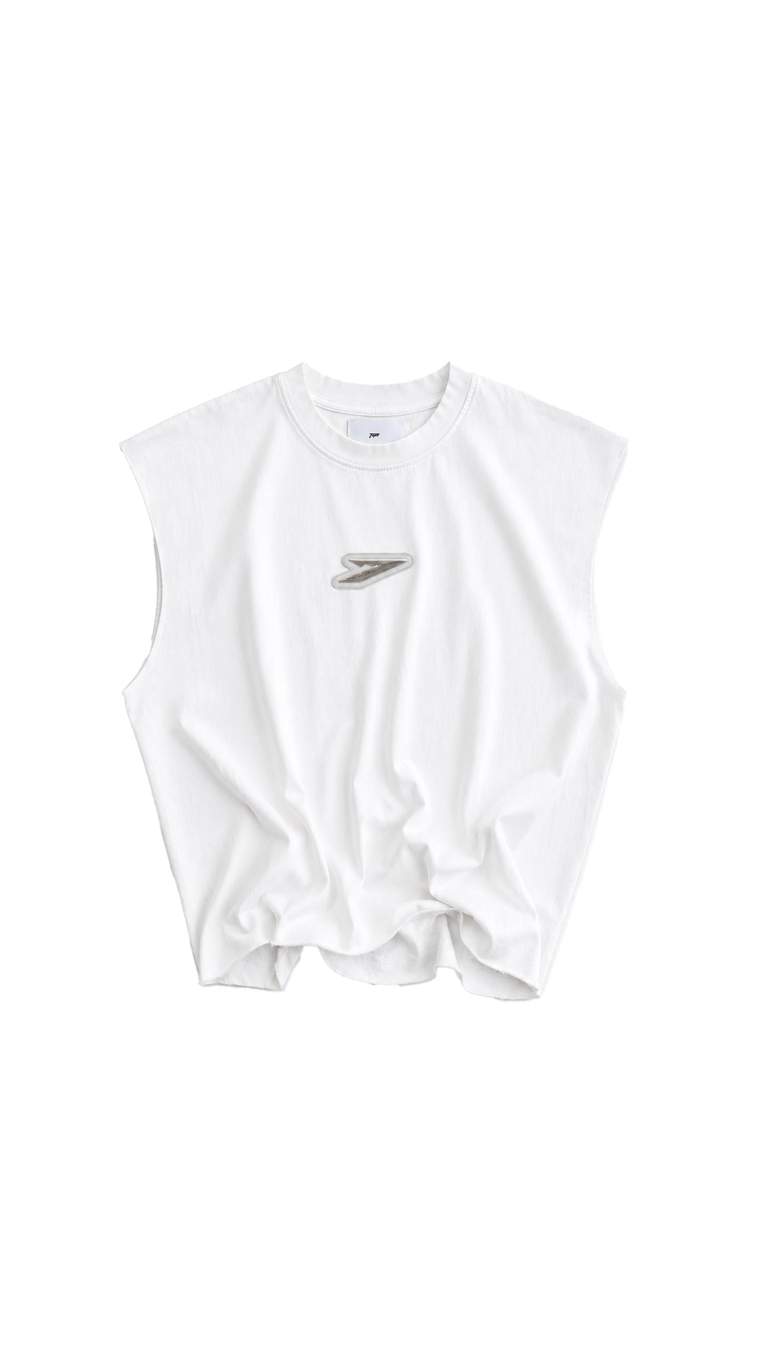 White Muscle Tank