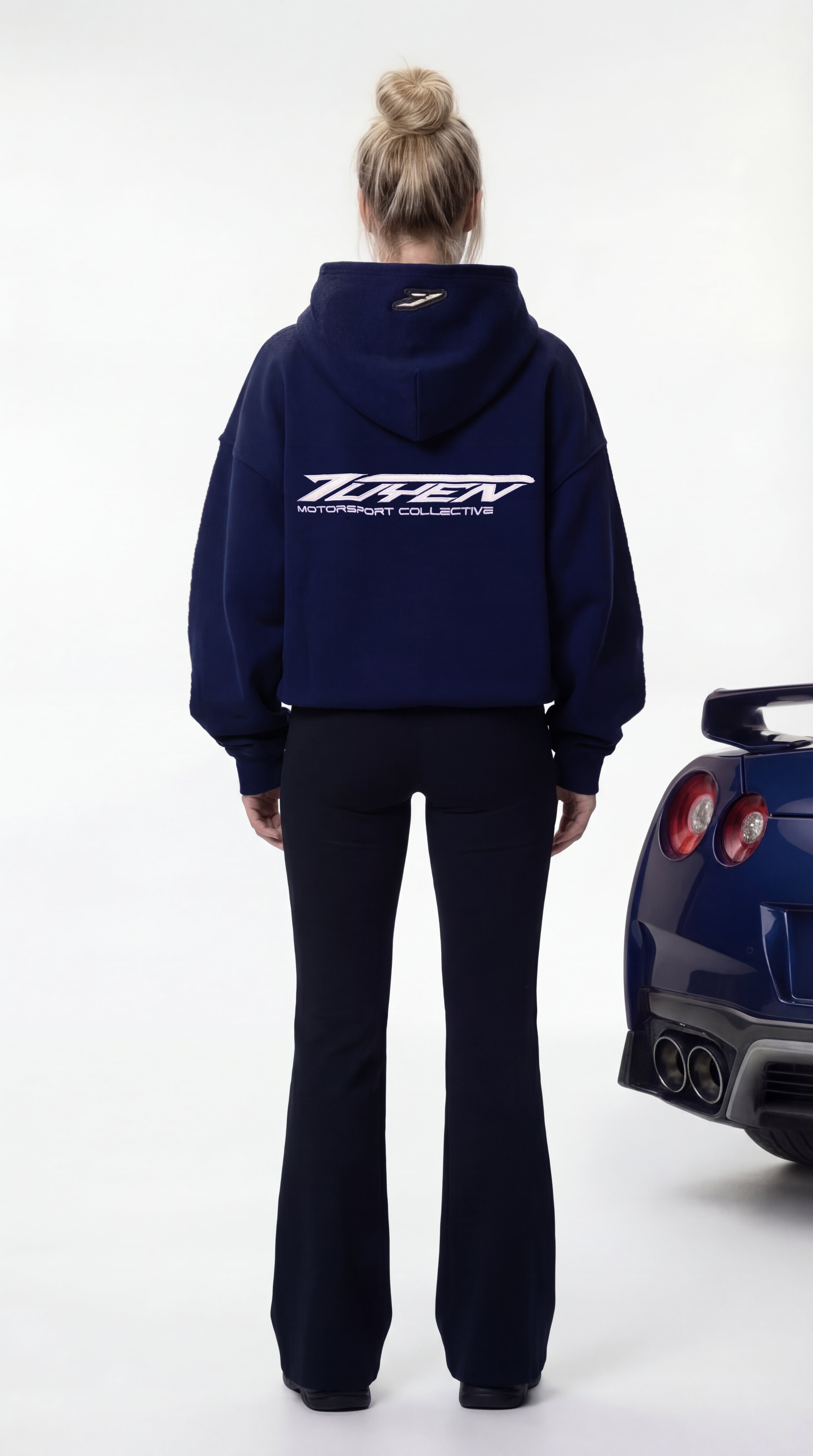 TRUE BLUE RACER HOODIE-2