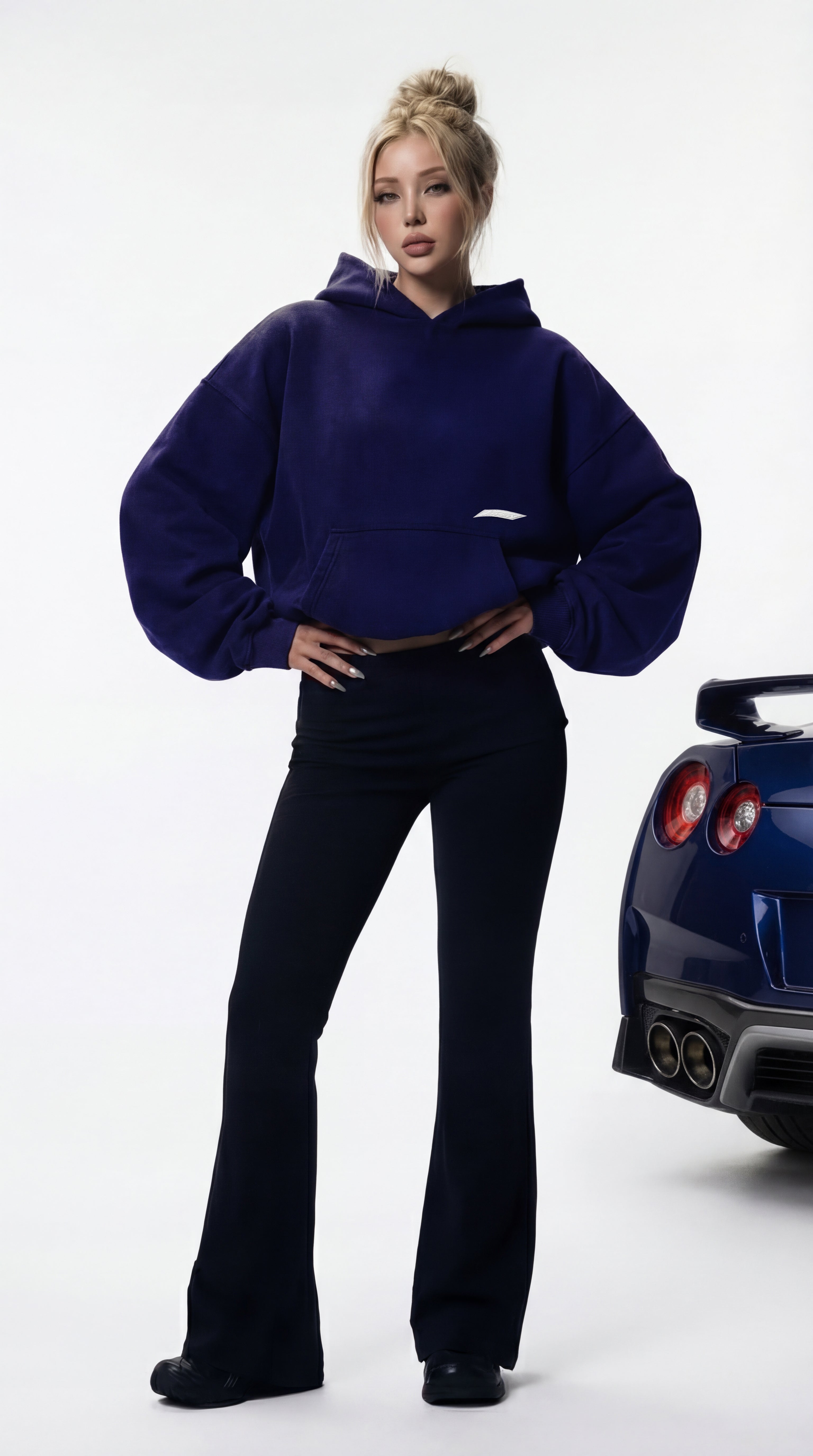 TRUE BLUE RACER HOODIE